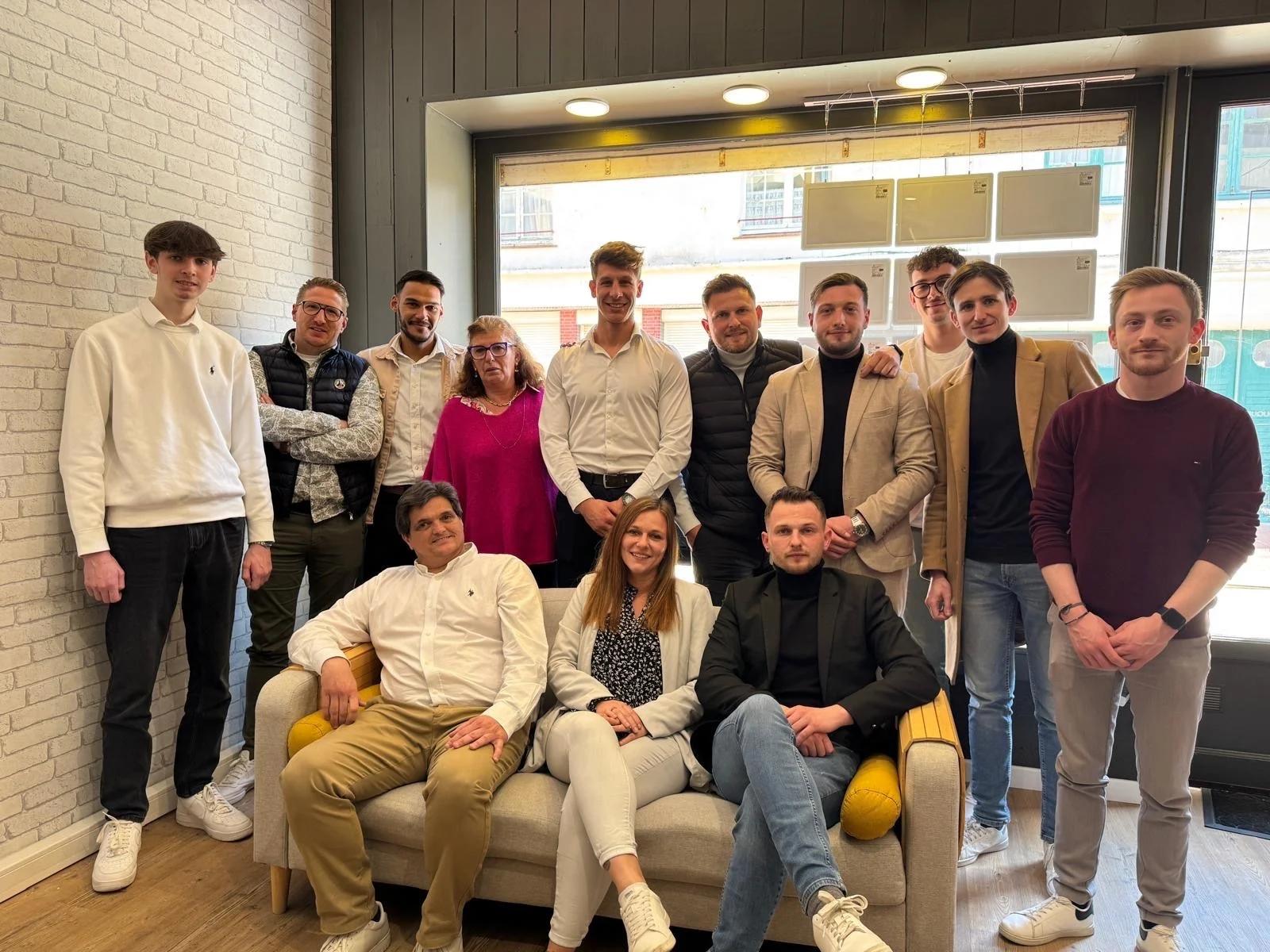 Photo de l'équipe de l'agence